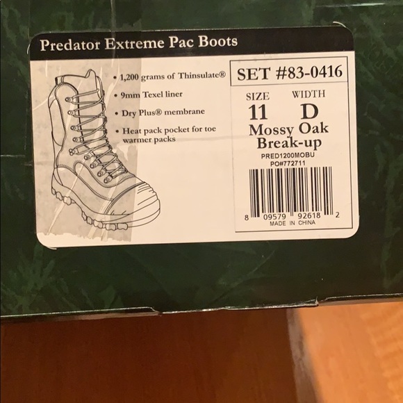 predator extreme pac boots